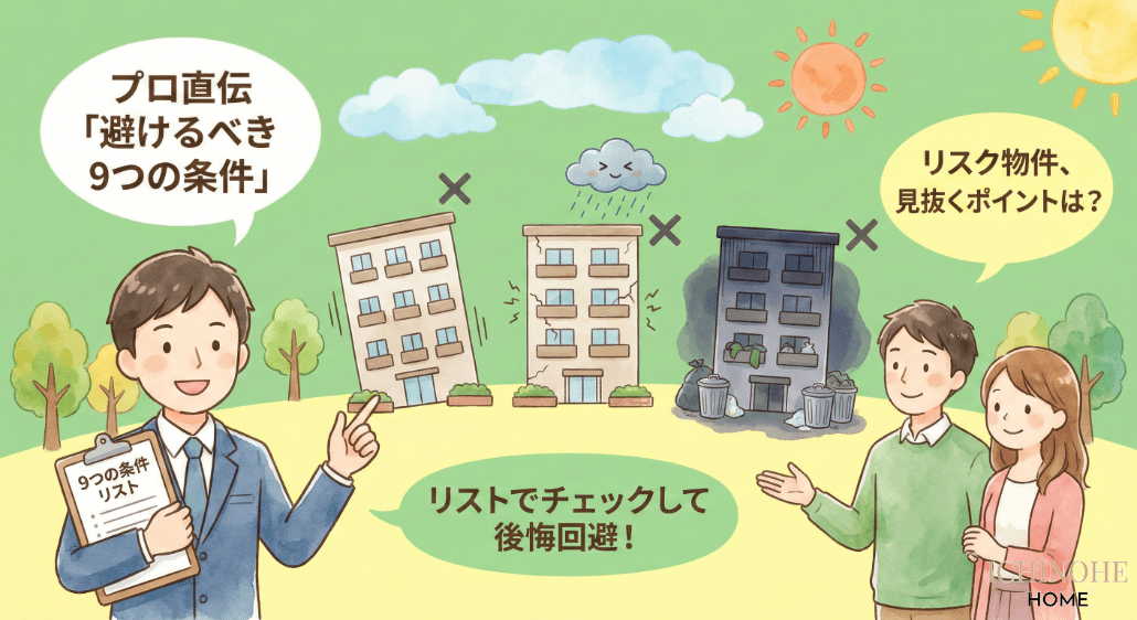 注意すべきマンションの条件