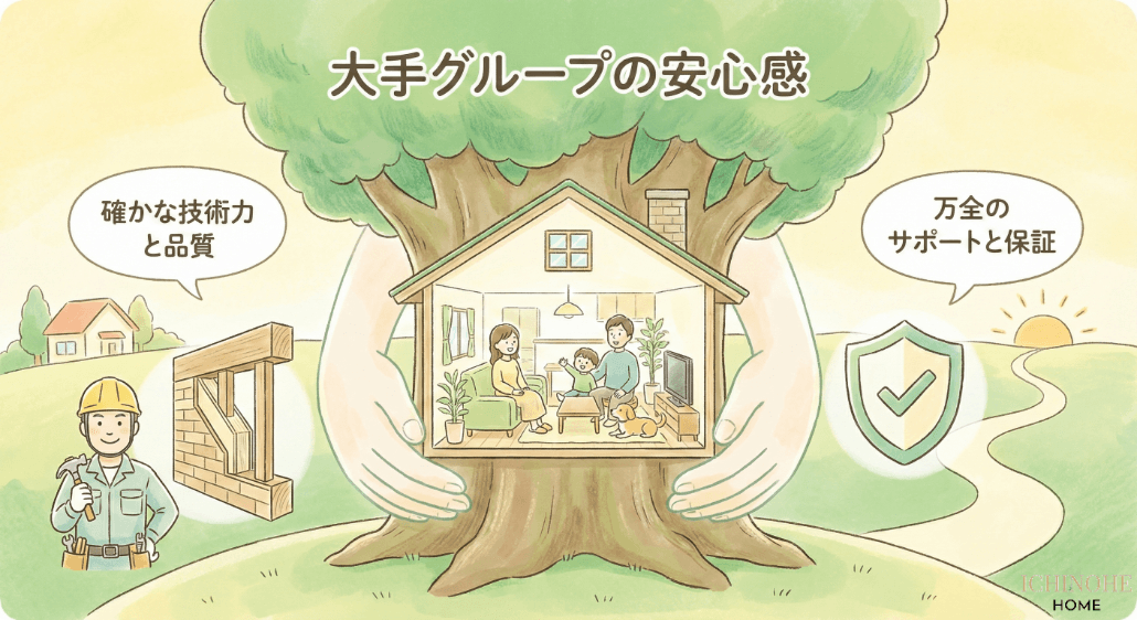 大手リノベーション会社の施工例