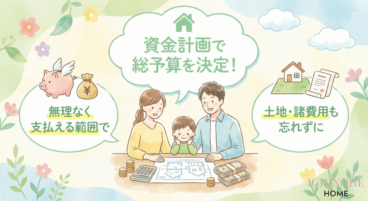 電卓と資金計画書