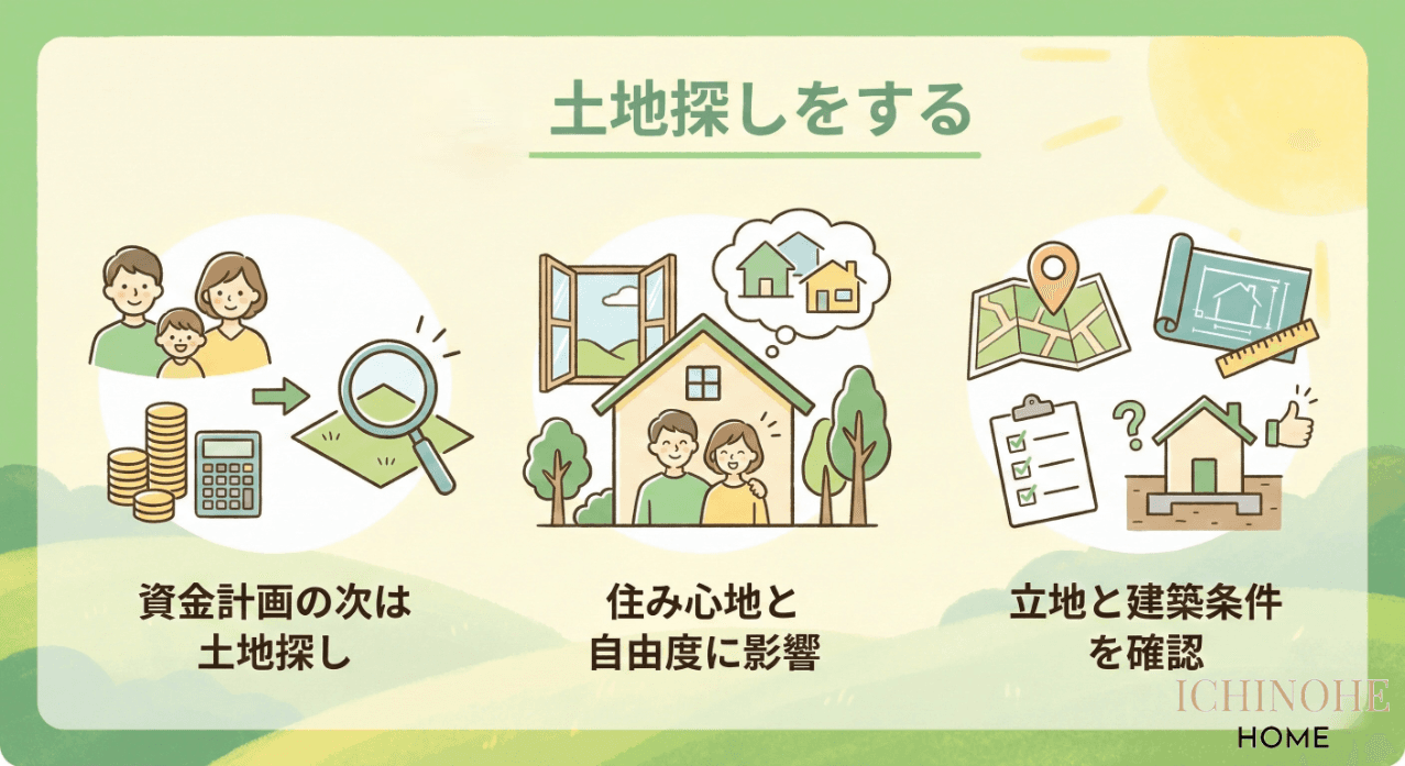 土地探しのイメージ