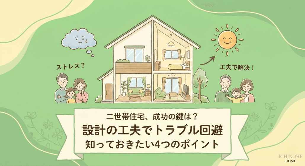 ハウスメーカーで後悔しないための二世帯住宅の間取り・設計ポイント