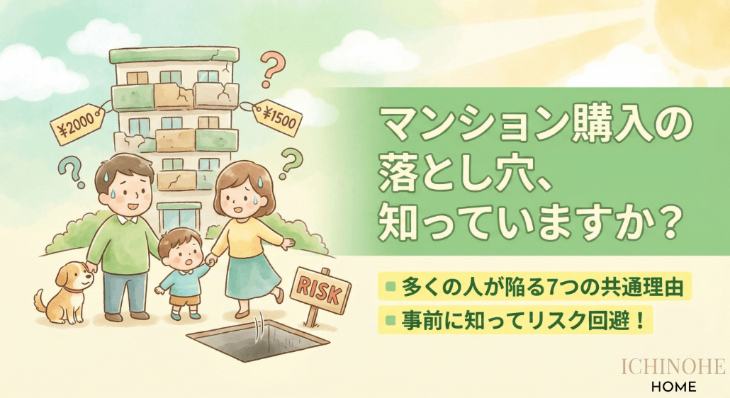 マンション購入で失敗しやすい理由のイメージ