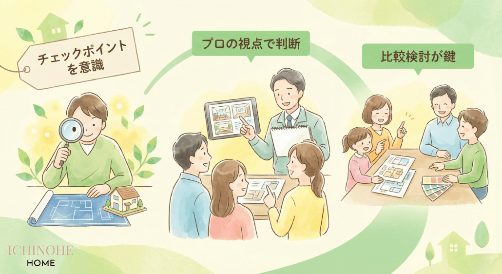 リフォーム会社選びの打ち合わせ風景