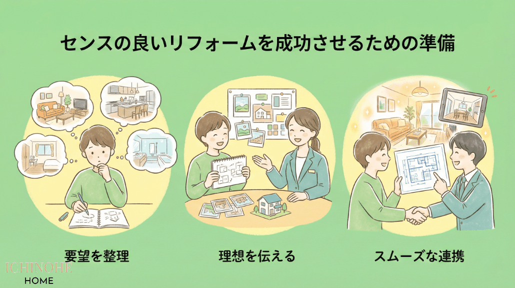 リフォーム計画の準備とメモ