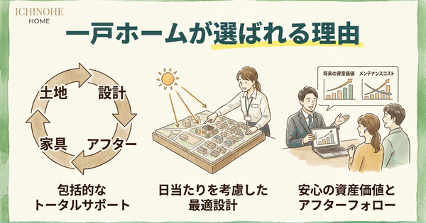 H2:極小住宅の建築で「一戸ホーム」が選ばれる理由