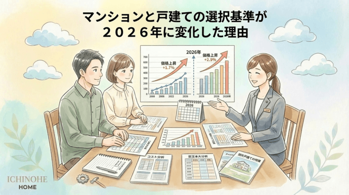 H2 マンションと戸建ての選択基準が2026年に変化した理由