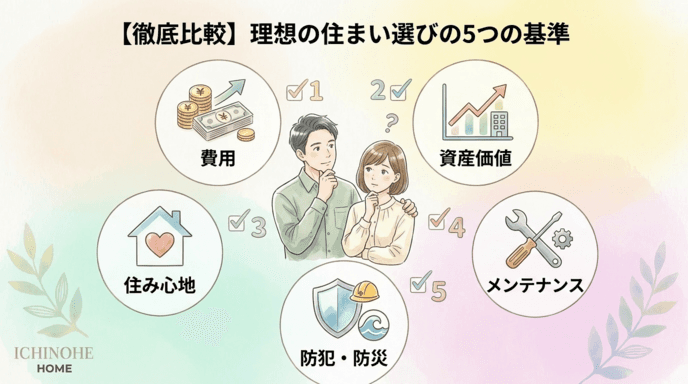 H2 後悔しないために比較すべき5つの重要項目