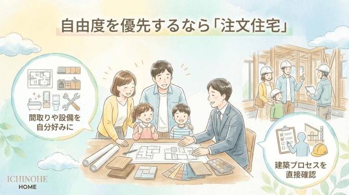 H2 自由度を優先するなら「注文住宅」