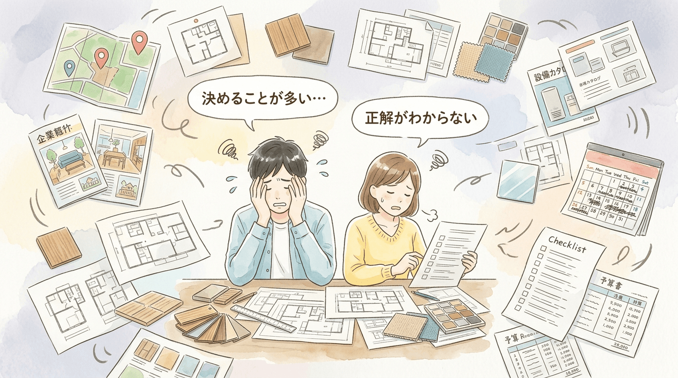 H2「注文住宅がめんどくさい」と感じてしまう理由とは