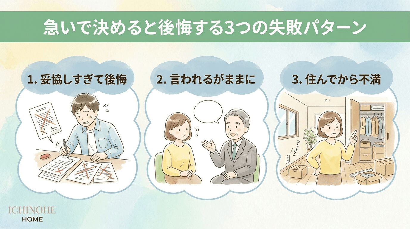 H2 注文住宅を「めんどくさいまま」進めてしまうと起こりがちな失敗