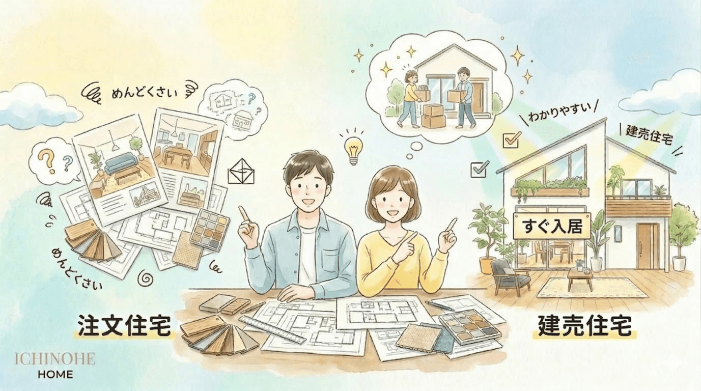 H2 「注文住宅がめんどくさい」と感じるなら建売住宅という選択肢もある