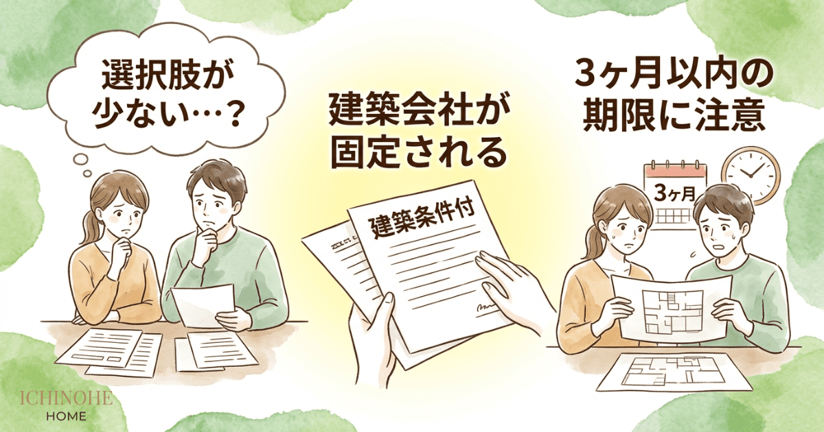 H2:ハウスメーカーに土地探しを依頼するデメリットは?