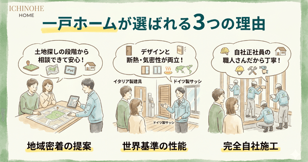 H2:地域密着と高性能を両立する「一戸ホーム」の強み