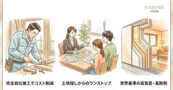 H2:費用を抑えつつ高品質を実現する「一戸ホーム」の強み