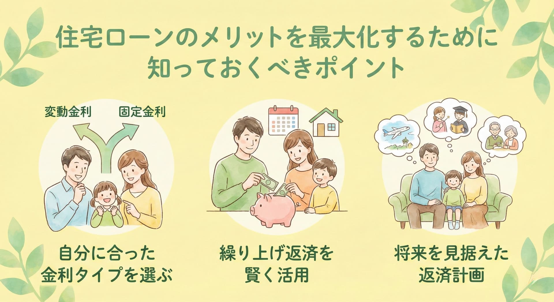 メリットを最大化するためのポイント