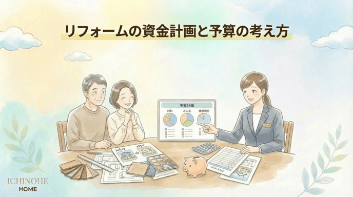 H2 リフォームの資金計画と予算の考え方