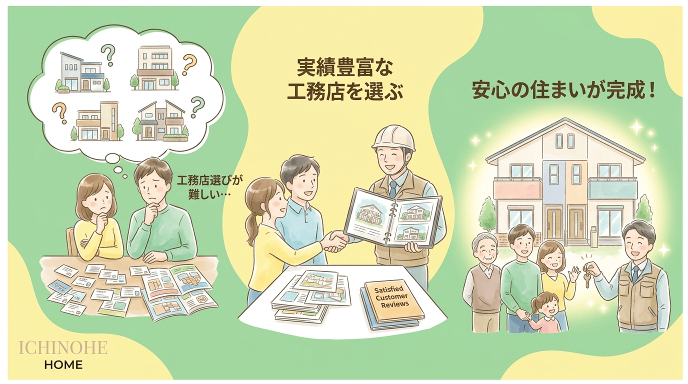 H2 完全分離型二世帯住宅は「工務店選び」が大切