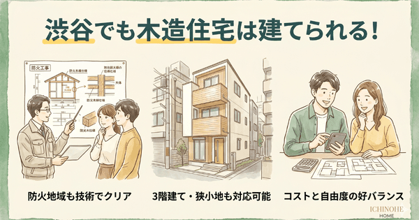 H2:渋谷で木造注文住宅は建てられる?