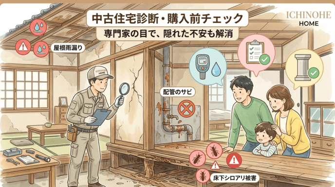 H2 建物の状態を正しく把握するインスペクションの重要性
