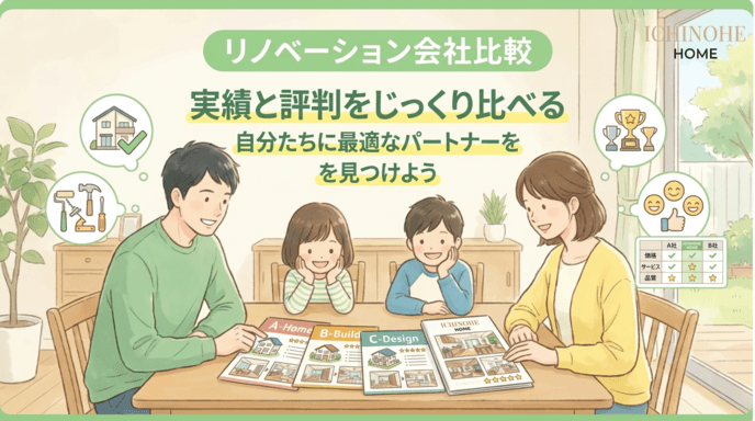 H2 リノベーション会社の選び方